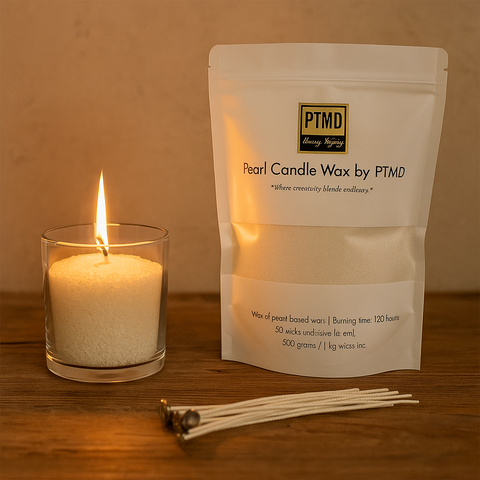 Pearl – Cire à bougie Blanc