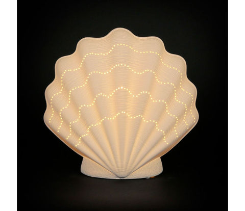 Lampe Coquillage Blanc