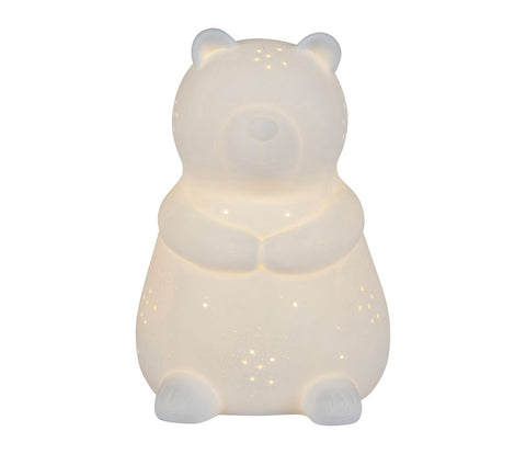 Lampe LED Ours Blanc