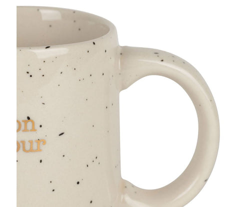 Mug Tonton Bonheur Étoile Blanc
