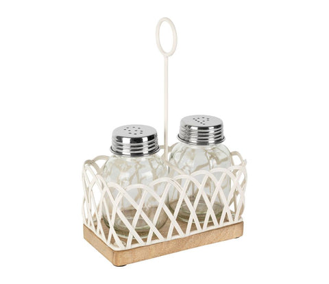 Salière & Poivrière avec support CRUSE
