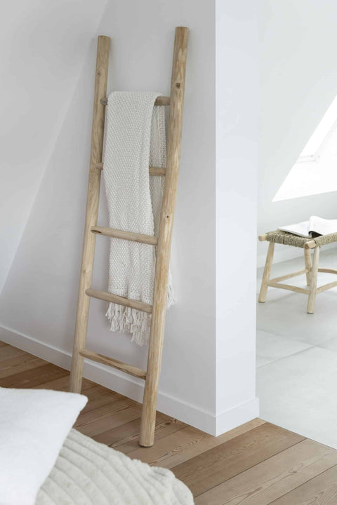 Teak ladder