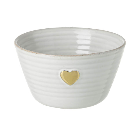 Gold Heart Bowl